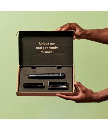 Boombrush Electric Toothbrush - Sonic Technology for Effective Cleaning | 90-Day Battery - Black Starter Kit - Buy Online on GoSupps.com