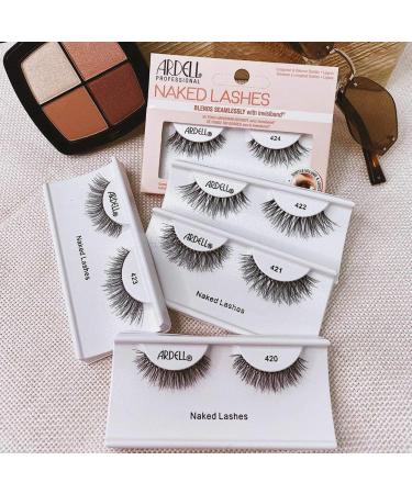 Ardell Naked Lashes 420 - Natural Look False Eyelashes for Effortless Glamour - Buy Online on GoSupps.com