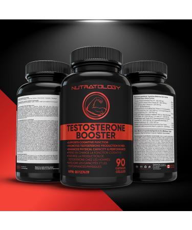Testosterone Booster for Men - Tribulus Terrestris Tongkat Ali Maca Horny Goat Weed Ginseng DIM. Formulated To Enhance Physical Performance & Promote Testosterone Production - 90 Capsules 90 count (Pack of 1) - Buy Online on GoSupps.com