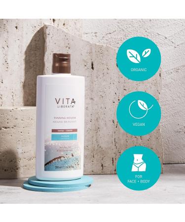Vita Liberata Tinted Mousse 6.76 Oz - Organic Botanicals, Fast Drying, Hydrating Formula for Natural and Long Lasting Tan Look - Buy Online on GoSupps.com