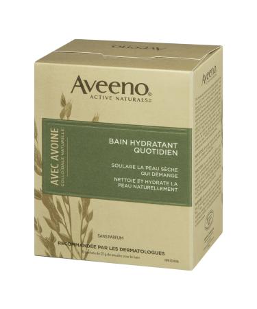 Aveeno Daily Moisturizing Bath Packets with Natural Colloidal Oatmeal - Fragrance Free | 6 oz (170 g) x 8 Packets - Buy Online on GoSupps.com