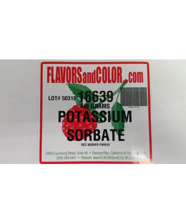 Potassium Sorbate Kosher 448 Grams