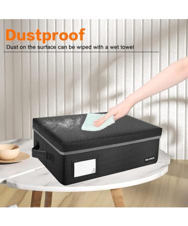 Fireproof Photo Storage Box - Holds 20 4 x 6 Cases - Collapsible & Portable Craft Keeper - Buy Online on GoSupps.com
