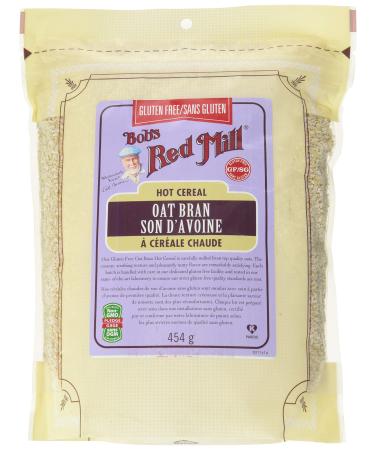 Bobs Red Mill Gluten Free Oat Bran 454 Grams Oat Bran 454 g (Pack of 1)