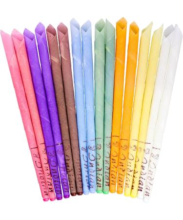16 Pieces Bee Wax Ear Candles - Natural Ear Care | Safe & Effective Ear Cleaning - Buy Online on GoSupps.com