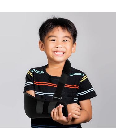 Neo-G Arm Sling for Kids - Shoulder Arm Injury Recovery Pre/Post Surgery Comfort Sponge Foam Child Sling Arm Support - Breathable Lightweight Soft Children Arm Sling Adjustable Left or Right - Buy Online on GoSupps.com