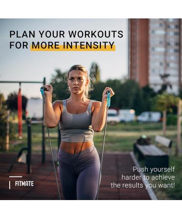 Postermate Professional Fitness Posters - 8 Set (51 x 76 cm) | Diverse Sports Exercises for Home Gym Dumbbells Yoga & More - Perfect for Body Weight Training - Buy Online on GoSupps.com