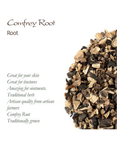 Buy Linwell Root & Comfrey Roots Cut - Premium Dried Herbs for International Shipping - Buy Online on GoSupps.com