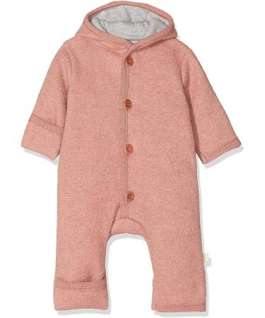 Disana Baby Jumpsuit / Onesie 62-68 Rose - Organic Merino Wool | Sustainable Baby Clothing - Buy Online on GoSupps.com