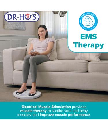 DR-HO'S Circulation Promoter Essential Package - TENS Machine EMS and AMP - Improves Circulation Reduces Swelling and Relieves Foot and Leg Pain - Buy Online on GoSupps.com