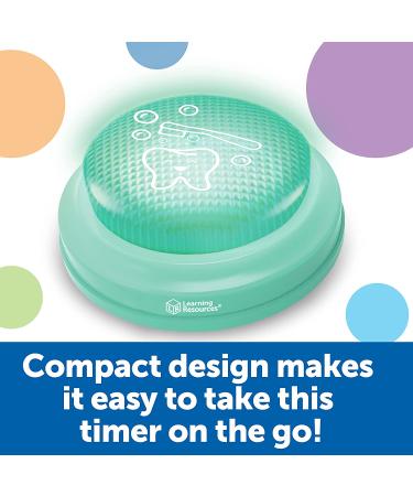 Learning Resources 2-Minute Toothbrushing Timer - Promotes Dental Health for Kids Ages 3+ | Toddler Bathroom Timer - Buy Online on GoSupps.com