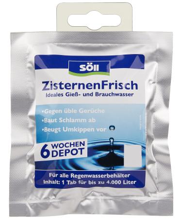 S ll 83543 ZisternenFrisch 1 Tab - Care product for water treatment of rainwater barrels 1 piece (1 pack)