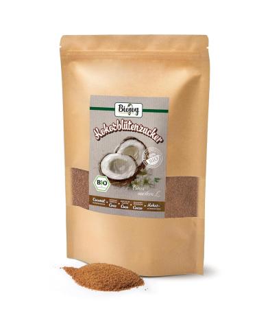 Buy Biojoy ORGANIC Coconut Blossom Sugar 1 kg | Unrefined Coconut Sugar for Healthy Cooking & Baking - Buy Online on GoSupps.com