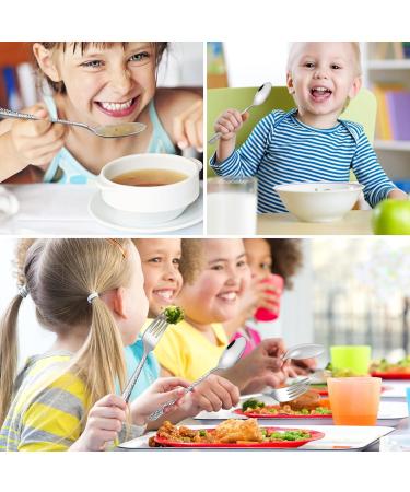 Joyfair 6-Piece Children's Stainless Steel Cutlery Set - High-Gloss Polished Forks & Spoons for Toddlers - Dishwasher Safe - Perfect for Boys & Girls - Buy Online on GoSupps.com