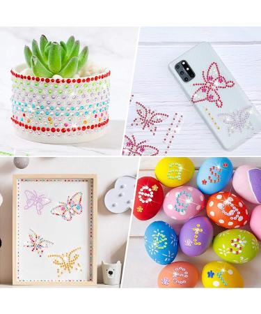 HAPINARY 8 Sets Jewel Stickers 3D Stickers Acrylic Car Bumper Butterflies Stickers Diamond Butterflies Stickers - Buy Online on GoSupps.com