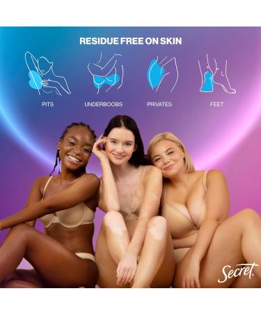 Secret Whole Body Deodorant Cream for Women Unscented Aluminum Free Deodorant Cream 72 HR Odor Protection 3.0 oz - Buy Online on GoSupps.com
