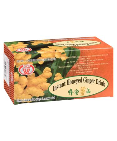 Instant Honeyed Ginger Drink Bundle. Includes (1) Package of Ann Instant Honeyed Ginger Drink (20 total tea bags) with BIG MAPLE Trivia Cards. All-Natural Honey Ginger Tea. Enjoy Cool or Hot