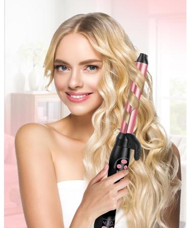 Ufree 1 Inch Rotating Curling Iron - Automatic Hair Curler 430 F Heat in 30s 6 Adjustable Settings Dual Voltage for Home & Travel - Buy Online on GoSupps.com