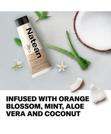 Natean Clean Sensitivity Relief Toothpaste - 4.7 Oz Tube, Citrus Orange Spearmint - Buy Online on GoSupps.com