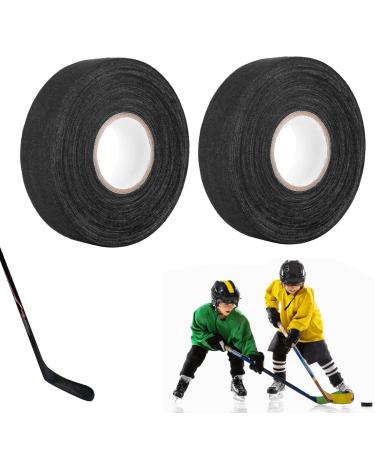 RTBRCG 2 pieces of handle grip tape racket tape 25m 25mm slide -resistant hockey racket tape Self -adhesive handle band sports handle tape slip -resistant racket band for badminton grip Golfschl ger