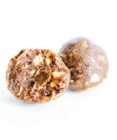 Dark Chocolate Peanut Protein Power Ball | On-the-Go Snacks | Gluten, Dairy, Soy Free | High Protein Energy Bites (2 Pack) - 4.5 oz - Buy Online on GoSupps.com
