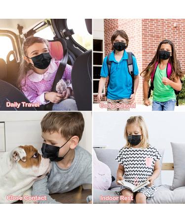 Kids Disposable Face Masks - 100 Pack for Boys & Girls | Safe & Comfortable Protection - Buy Online on GoSupps.com