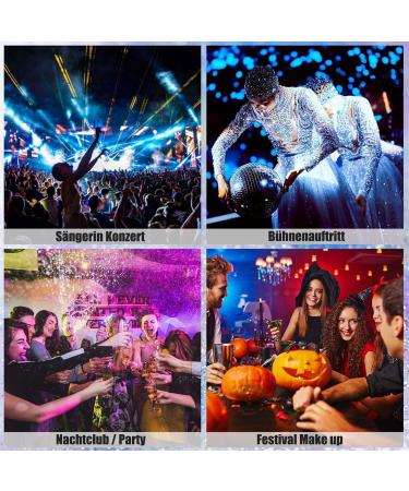  EONFAVE Glitter Stick Face Body Glitter Stick 3 Colors Cream Thick Glitter Waterproof Face Body Hair Eye Lip Stick - Buy Online on GoSupps.com