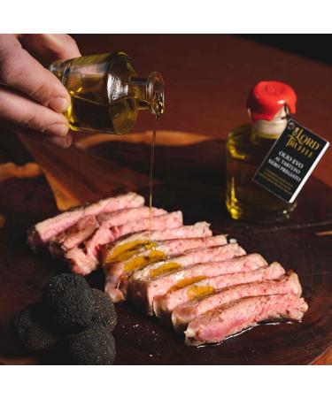Lord Truffle: Premium Italian Extra Virgin Olive Oil with White Truffle | 100ml Luxury Truffle Oil for Gourmet Dishes - Buy Online on GoSupps.com