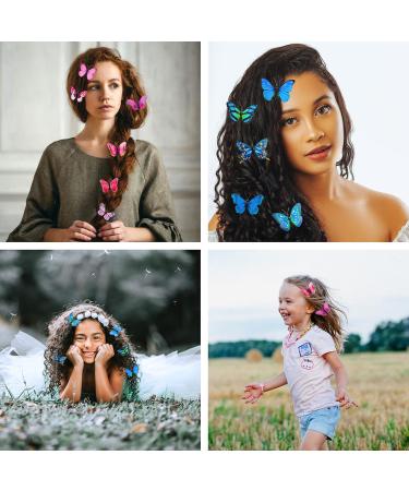 30 Pieces Butterfly Hair Clips 3D Butterfly Hair Clip Glitter Hair Clips Women Girls Cute Hair Pins Hair Clip Colourful Hair Clips Hair Pins Kids Hair Clips Accessory Set - Buy Online on GoSupps.com