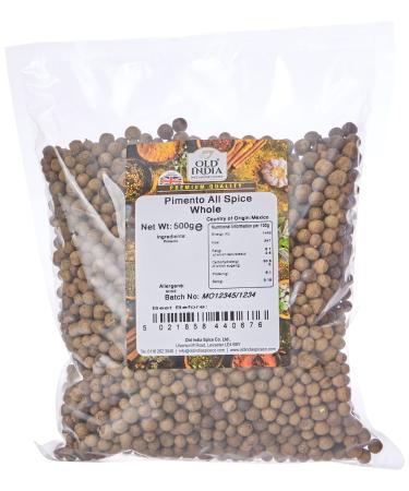 Old India Pimento All Spice Whole 500g