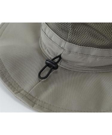 Connectyle Men's Outdoor Boonie Sun Hat - Army Green | UV Protection for Fishing, Hiking, Camping - Buy Online on GoSupps.com