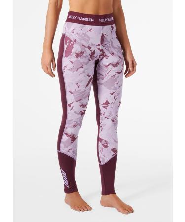 Helly Hansen Women's Lifa Merino Base Layer Pants - Midweight Hiking Camo - International Shipping Available - Buy Online on GoSupps.com
