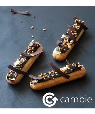 Cambie Belgian Dark Chocolate 54.5% Couverture Callets 5 lb - For Pastry Chefs, Chocolatiers, Home Bakers | Fresh Resealable Pouch | Semisweet Belgium Cocoa - Buy Online on GoSupps.com