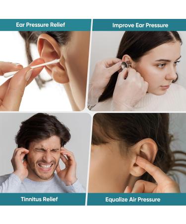 Eustachian Tube Unclogger - Ear Pressure Relief for Flying & Diving | HY030 Black | Tinnitus & Earache Relief Device - Buy Online on GoSupps.com