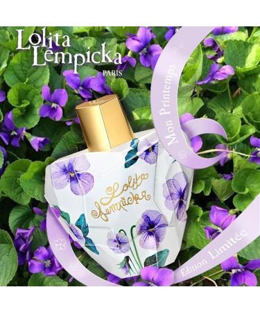 Lolita Lempicka Mon Premier Ladies - Eau De Parfum Spray For Women - Notes of Licorice Violet & Anise - Limited Edition Mon Printemps Monet Style Bottle - 3.4 Oz - Buy Online on GoSupps.com