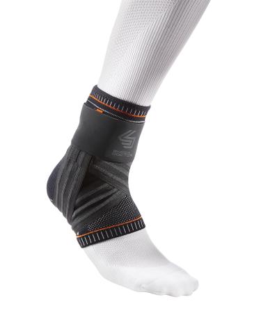 Shock Doctor Ultra Knit Ankle Brace W/Figure 6 Strap & Stays Medium