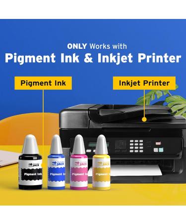 Printers Jack Iron-On Heat Transfer Paper for Dark Fabric 20 Pack - Long Lasting 8.3x11.7 T-Shirt Transfer Paper for Inkjet Printer - Wash Durable & No Cracking - 20 Sheets - Buy Online on GoSupps.com