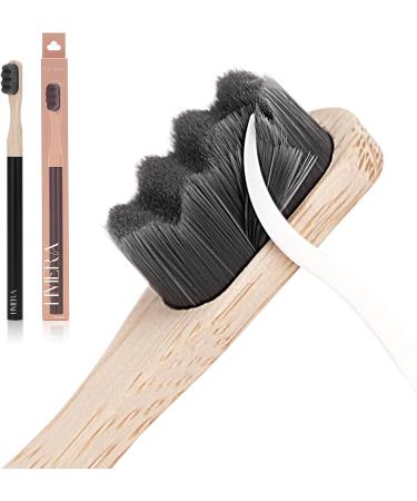 Premium Extra Soft Nano Toothbrush | Gentle Oral Care for Sensitive Teeth | Deep Space Black - Buy Online on GoSupps.com