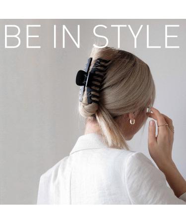 Vilike Large Hair Claw Clips & Spiral Hair Ties Organizer - 20 Pcs Set for Thick & Thin Curly Hair - Buy Online on GoSupps.com