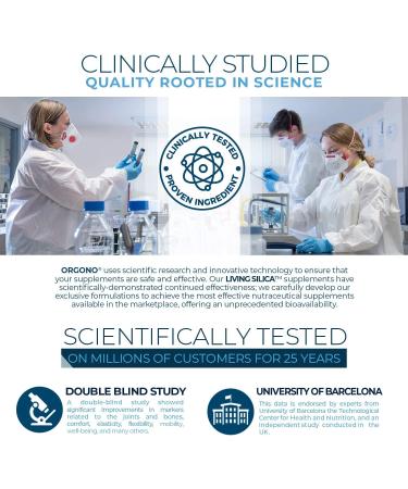 Living Silica Collagen Booster Gel | Skin Supplement for Hydration & Collagen Regeneration | Clinically Proven Formula for Joint & Skin Health - Buy Online on GoSupps.com