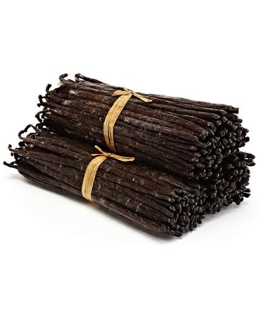 1/4 LB Madagascar Vanilla Beans Whole Grade A Vanilla Pods for Homemade Vanilla Extract and Baking - 4 Ounces - Buy Online on GoSupps.com