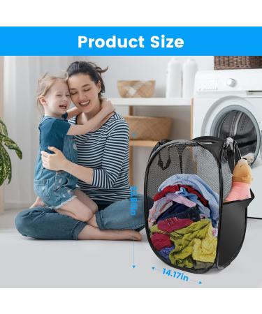 Laundry Hamper (Black) - Buy Online on GoSupps.com