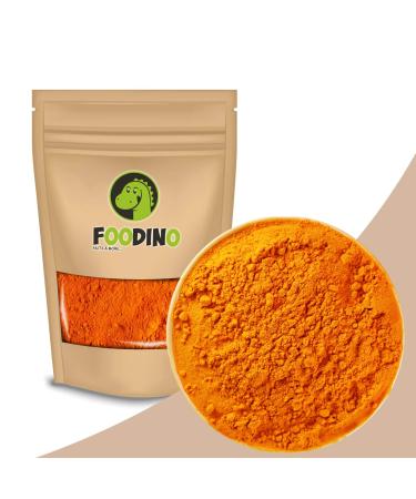 Kurkuma Lashing natural curcuma powder spice curcumin yellow root Unhooted untreated without sugar vegan turmeric root 500g - 5kg reinvestable premium quality foodino (1kg) 1 kg (1 Pack)