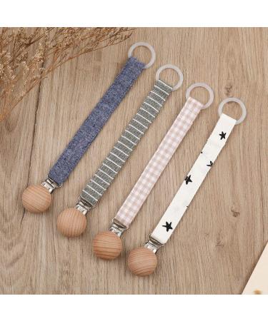 Gou 161 Guo Schnullerband 1St Hochwertige Schnullerkette mit Schnullerclip aus Baumwolle & Metall f r Internationalen Versand - Buy Online on GoSupps.com