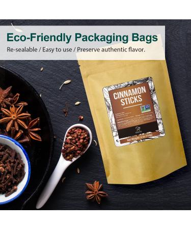 Soeos Cinnamon Sticks + Star Anise + Cloves 4oz Each, All Natural, No Preservative, Spice Sets - Starter Spice Set, Perfect Refill & Gift Set - Buy Online on GoSupps.com