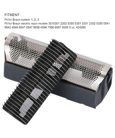 Shaver Replacement Head for Braun 5569 5579 3550C 5419 5424 - Foil & Blade Accessories for Optimal Shaving - Buy Online on GoSupps.com