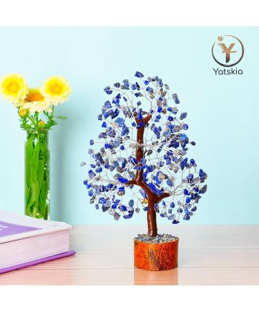 Lapis Lazuli Crystal Tree - Feng Shui Decor | Tree of Life Meditation Accessories - Buy Online on GoSupps.com