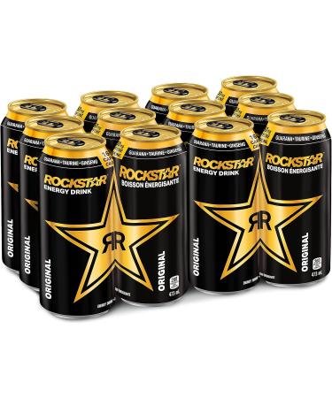 Rockstar Energy Drink 473 mL Cans 12 Pack original 0 - Buy Online on GoSupps.com