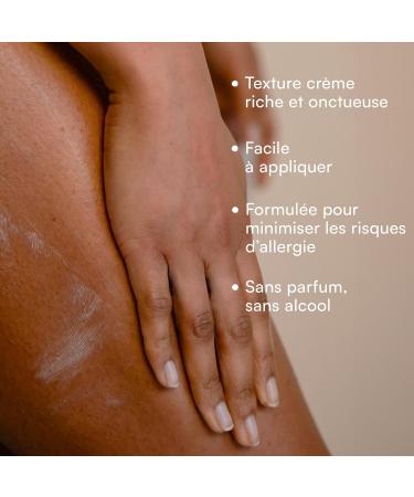 Laboratoires de Biarritz - Stretch Marks Cream with Red Seaweed & Sapotaceae Extract - Certified Organic - Pregnancy Puberty and Weight Variations - 200 ml - Made in France - Buy Online on GoSupps.com