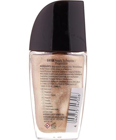 Wet 'n' Wild Wild Shine Nail Color - No Formaldehyde, Toluene, or Phthalates - Long-Lasting & Quick-Drying Formula - Ready to Propose One Size - Nail Polish - Buy Online on GoSupps.com